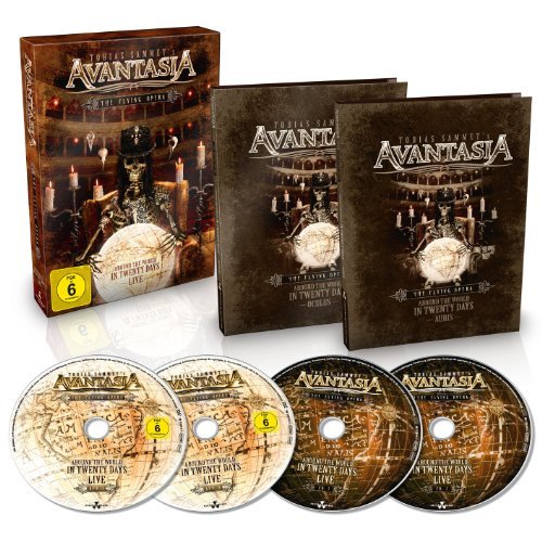 Cover for Avantasia · The Flying Opera: Around the World in 20 Days (DVD/CD) (2013)