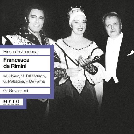 Cover for Zandonai / Olivero / Perotti / Campi / Malaspina · Francesca Da Rimini (CD) (2014)