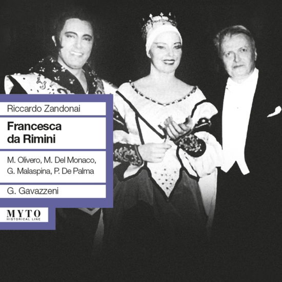 Cover for Zandonai / Olivero / Perotti / Campi / Malaspina · Francesca Da Rimini (CD) (2014)