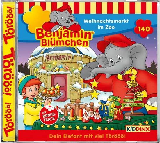 Cover for Benjamin Blümchen · Folge 140:weihnachtsmarkt Im Zoo (CD) (2018)