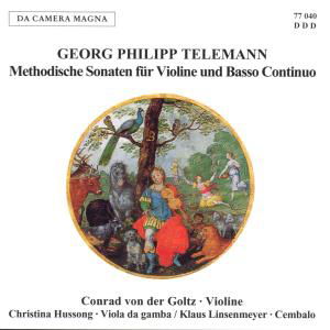 Methodische Sonaten Fur Violin - Telemann / Goltz - Musiikki - DCAM - 4011563770404 - 2012