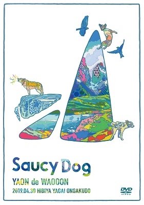 Cover for Saucy Dog · Live Dvd[yaon De Waooon]2019.4.30 Hibiya Yagai Ongakudou (MDVD) [Japan Import edition] (2019)