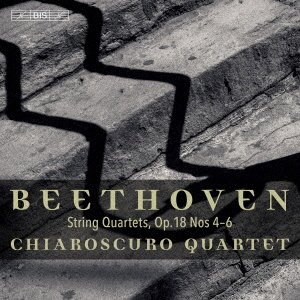 Cover for Chiaroscuro Quartet · Beethoven: String Quartets Op.18 No.4-6 (CD) [Japan Import edition] (2022)