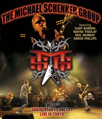 Cover for The Michael Schenker Group · The 30th Anniversary Concert-live in Tokyo (MBD) [Japan Import edition] (2010)