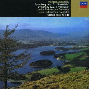 Cover for Georg Solti · Mendelssohn: Symphonies No.3 'scotti (CD) [Japan Import edition] (2007)
