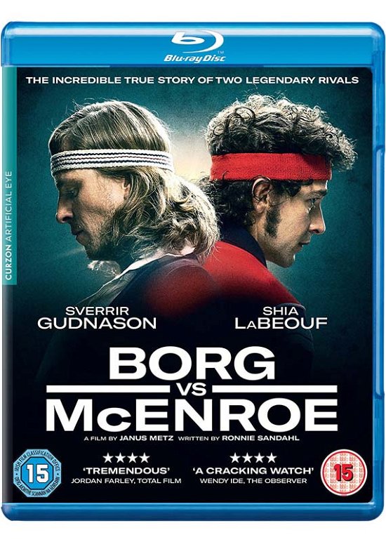 Cover for Borg Vs McEnroe · Borg vs Mcenroe (Blu-ray) (2018)