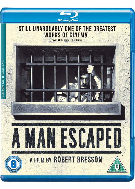 Cover for A Man Escaped BD · A Man Escaped (Blu-Ray) (2018)