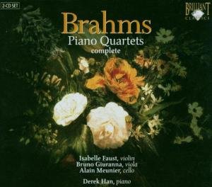 Cover for Derek / Isabelle Faust / Bruno Giu Han · Derek / Isabelle Faust / Bruno Giu Han - Brahms; Complete Piano Quartets (CD) (2012)