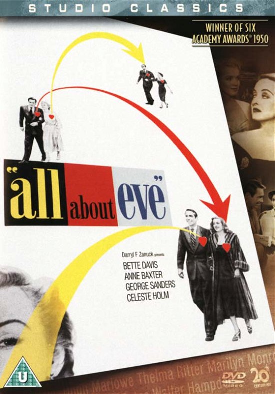 Alt om Eva (1950) [DVD] - Joseph L. Mankiewicz - Películas - HAU - 5039036020404 - 20 de mayo de 2024