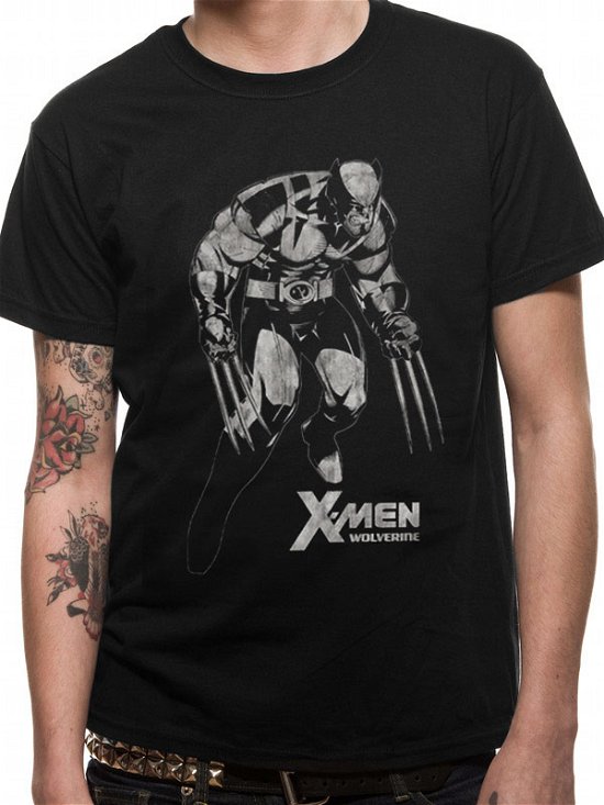 Cover for X-Men · Wolverine Tonal (T-Shirt Unisex Tg. L) (T-shirt)