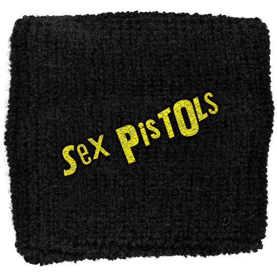 The Sex Pistols Embroidered Wristband: Logo (Retail Pack) - Sex Pistols - The - Merchandise -  - 5055339789404 - 