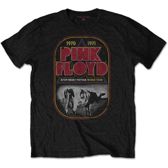 Pink Floyd Unisex T-Shirt: AHM Tour - Pink Floyd - Fanituote - Perryscope - 5056170624404 - 