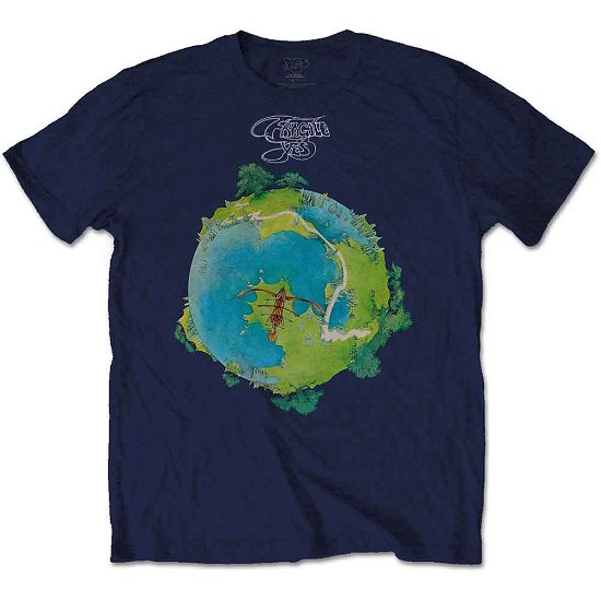 Yes Unisex T-Shirt: Fragile - Yes - Gadżety -  - 5056170637404 - 