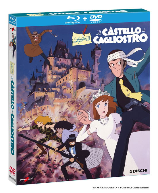 Cover for Lupin Iii · Lupin Iii - Il Castello Di Cagliostro - Combo (Br+Dv) (DVD/Blu-ray) (2024)