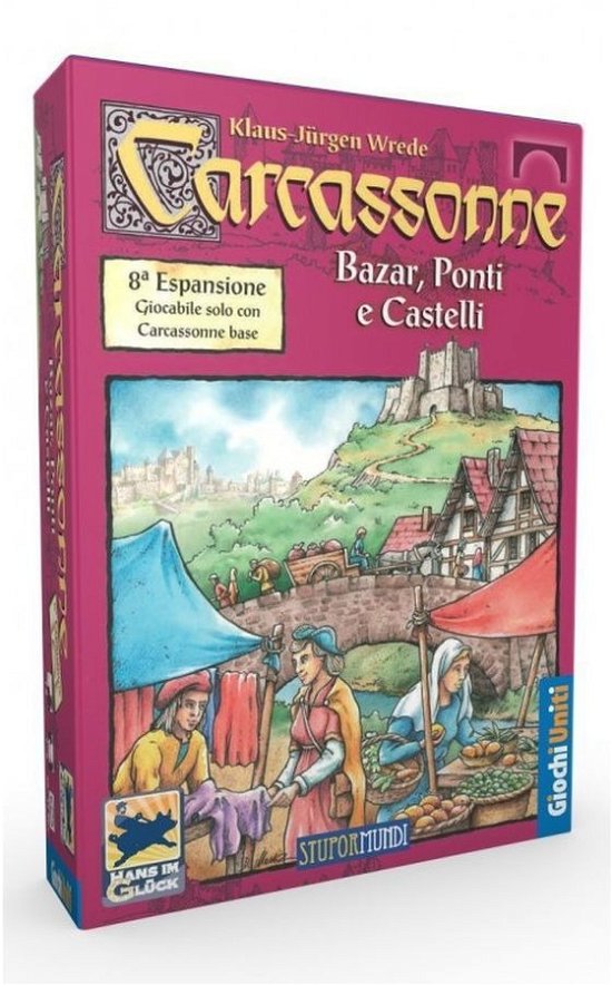 Cover for Giochi Uniti: Carcassonne · Bazar Ponti E Castelli (MERCH)