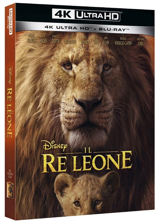 Cover for Beyonce',donald Glover,seth Rogen · Re Leone (Il) (Live Action) (Blu-ray 4k Ultra Hd+blu-ray) (Blu-ray) (2019)