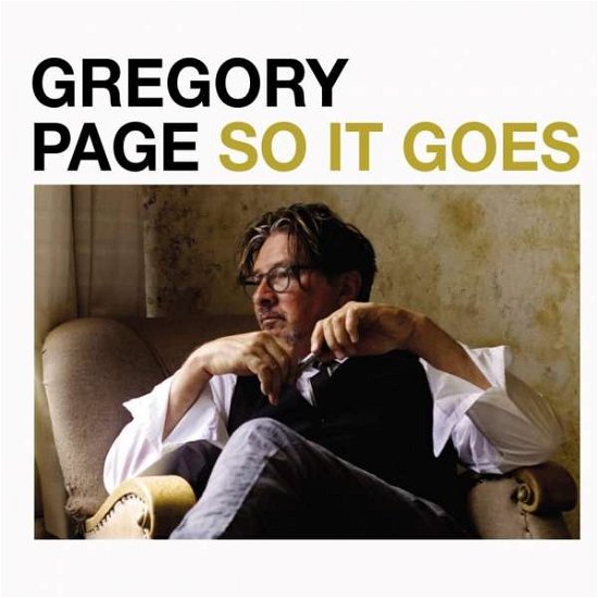 Cover for Gregory Page · So It Goes (CD) (2017)