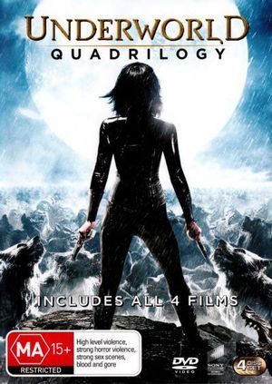 Cover for Underworld · Underworld Quadrilogy (DVD) (2012)