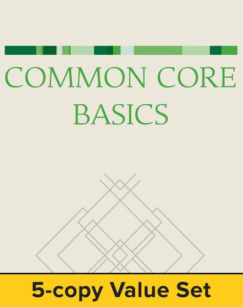 Cover for Contemporary · Common Core Basics Spanish Core Subject Module, 5-copy Value Set (Paperback Book) (2015)