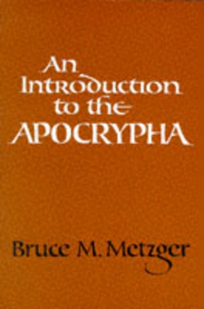 Cover for Bruce M. Metzger · An Introduction to the Apocrypha (Paperback Book) (1977)