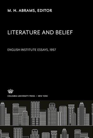 Cover for M. H. Abrams · Literature and Belief (N/A) (2022)
