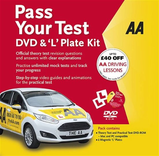 Cover for AA Publishing · Pass Your Test &amp; 'L' Plate Kit - AA Driving Test Series (Bok) [2 Revised edition] (2016)