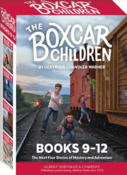 Cover for Gertrude Chandler Warner · The Boxcar Children Mysteries Boxed Set #9-12 (Pocketbok) (2017)