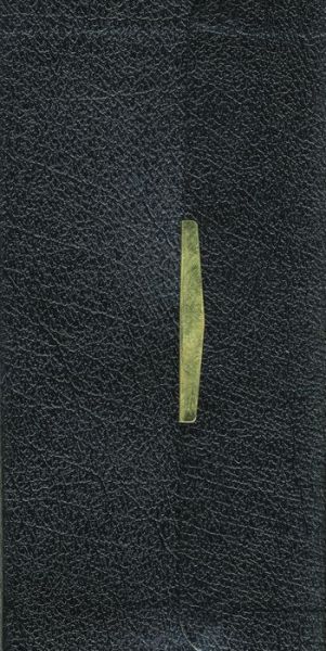 Cover for Thomas Nelson · NKJV, Checkbook Bible, Compact, Bonded Leather, Black, Wallet Style, Red Letter: Holy Bible, New King James Version (Leather Book) [Red Letter Editio edition] (1994)