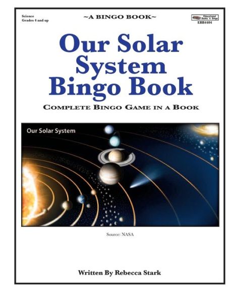 Cover for Rebecca Stark · Our Solar System Bingo Book (Paperback Book) (2016)