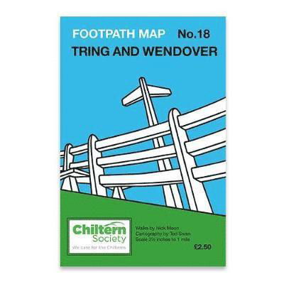 Cover for Nick Moon · Footpath Map No. 18 Tring and Wendover: Eighth Edition - No In Colour - Chiltern Society Footpath Maps (Pocketbok) [8 Revised edition] (2019)