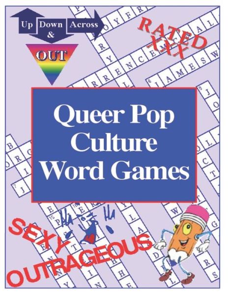 Cover for Chuck  Klenzing Stewart · Queer Pop Culture Word Games (Paperback Book) (2020)