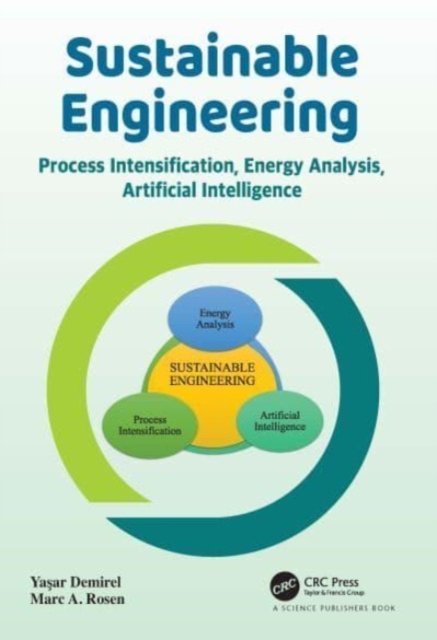 Cover for Yasar Demirel · Sustainable Engineering: Process Intensification, Energy Analysis, and Artificial Intelligence (Hardcover bog) (2023)