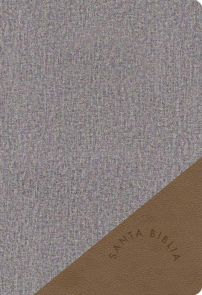 Cover for B&amp;H Español Editorial Staff · RVR 1960 Biblia Letra Grande Tamaño Manual gris y marrón, símil piel (Imitation Leather Bo) (2022)