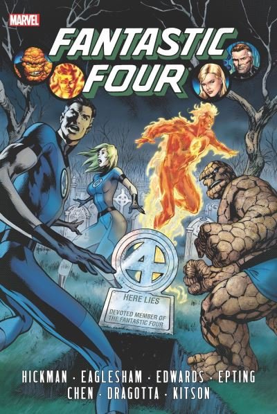 Cover for Jonathan Hickman · Fantastic Four by Jonathan Hickman Omnibus Vol. 1 (Gebundenes Buch) (2022)