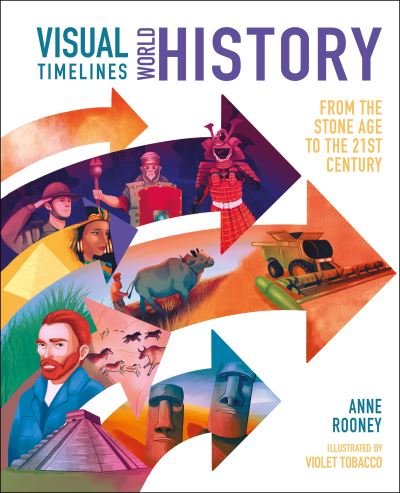 Cover for Anne Rooney · Visual Timelines: World History: From the Stone Age to the 21st Century - Visual Timelines (Hardcover bog) (2024)