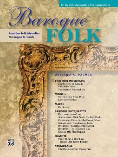 Cover for Willard A Palmer · Baroque Folk (Paperback Book) (1969)
