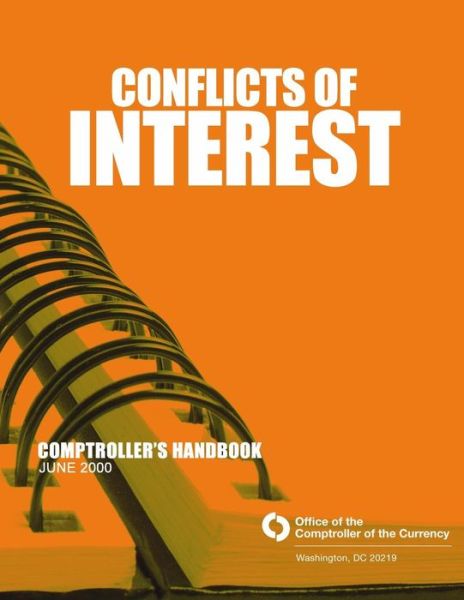 Cover for Comptroller of the Currency Administrato · Conflicts of Interest: Comptroller's Handbook June 2000 (Taschenbuch) (2014)