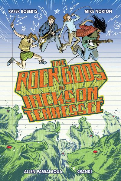 Cover for Rafer Roberts · The Rock Gods of Jackson, Tennessee (Paperback Bog) (2023)