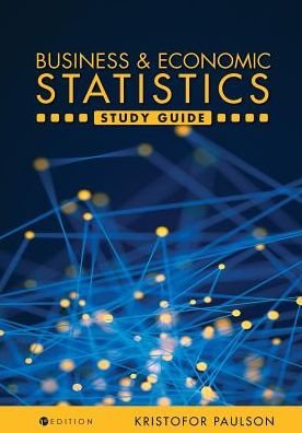 Cover for Kristofor Paulson · Business and Economic Statistics Study Guide (Paperback Book) (2018)