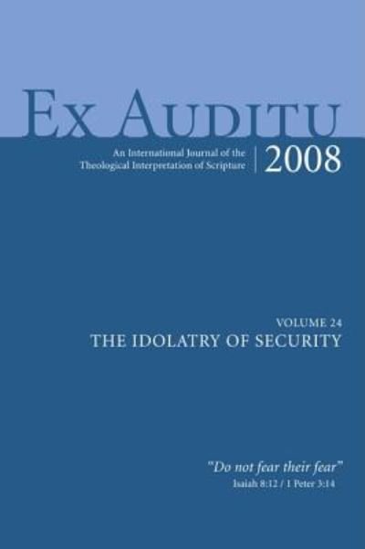 Cover for Klyne R. Snodgrass · Ex Auditu - Volume 24: An International Journal for the Theological Interpretation of Scripture - Ex Auditu (Paperback Book) (2009)