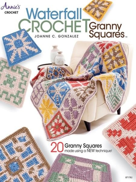 Cover for Joanne Gonzalez · Waterfall Crochet Granny Squares (Book) (2020)
