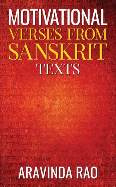 Cover for Aravinda Rao · Motivational Verses from Sanskrit Texts (Pocketbok) (2019)