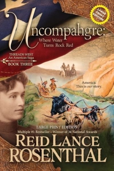 Cover for Reid Lance Rosenthal · Uncompahgre (Large Print) (Pocketbok) (2022)