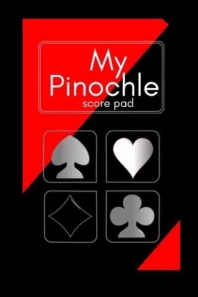 Cover for Ob · My Pinochle score board (Paperback Bog) (2019)
