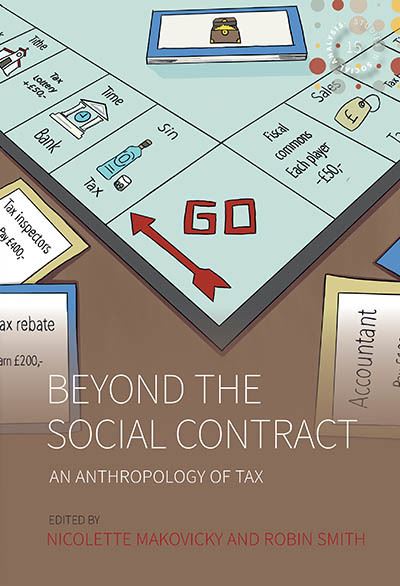 Cover for Beyond the Social Contract: An Anthropology of Tax - Studies in Social Analysis (Hardcover Book) (2023)