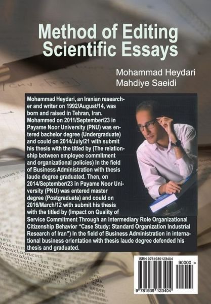 Cover for Mohammad Heydari · Method of Editing Scientific Essays (Paperback Book) (2016)