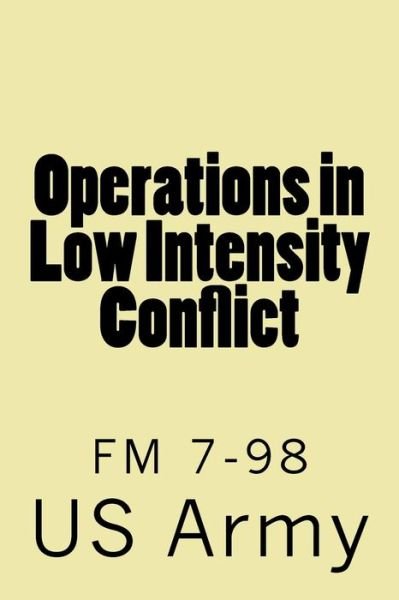 Cover for U S Army · Operations in Low Intensity Conflict (Pocketbok) (2017)