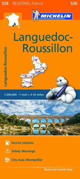 Languedoc-Roussillon - Michelin Regional Map 526: Map - Michelin - Bøger - Michelin Editions des Voyages - 9782067209404 - 7. marts 2016