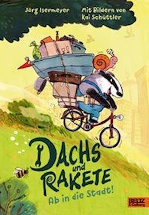 Cover for Jörg Isermeyer · Dachs und Rakete. Ab in die Stadt! (Hardcover Book) (2022)