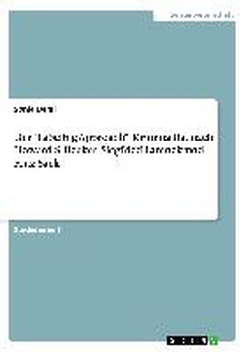 Der "Labeling Approach". Kriminali - Deml - Bøger - GRIN Verlag GmbH - 9783638640404 - 16. juli 2007